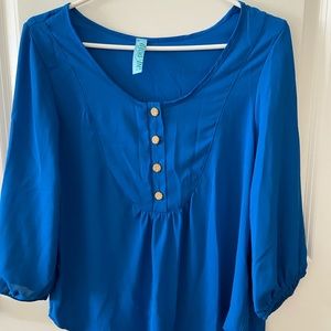 Blue blouse